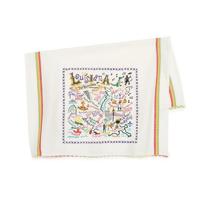 Louisiana State Dish Towel