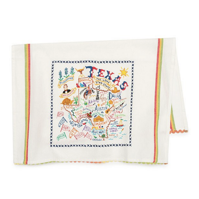 Texas State Dish Towel