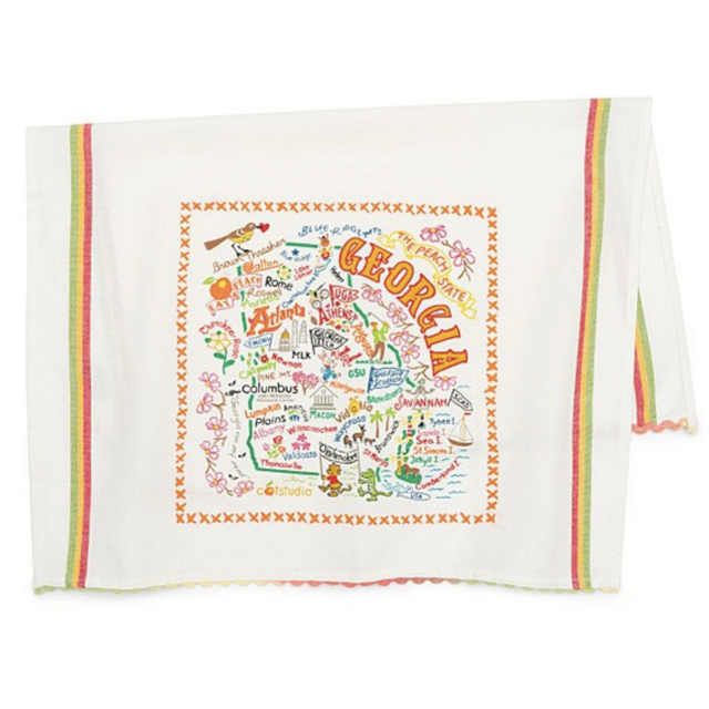 Georgia State Dish Towel