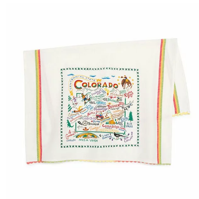 Colorado State Dish Towel