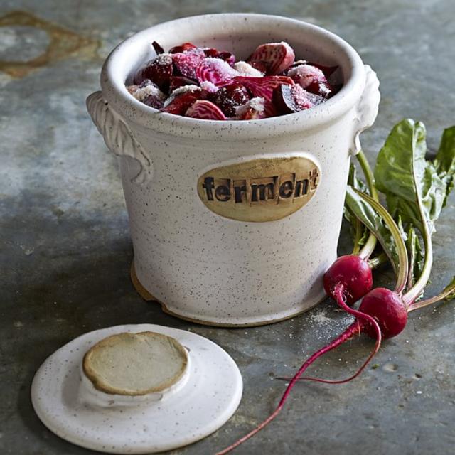 Hand Thrown Fermentation Pot