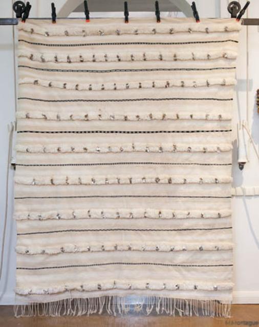 Vintage Moroccan Wedding Blanket