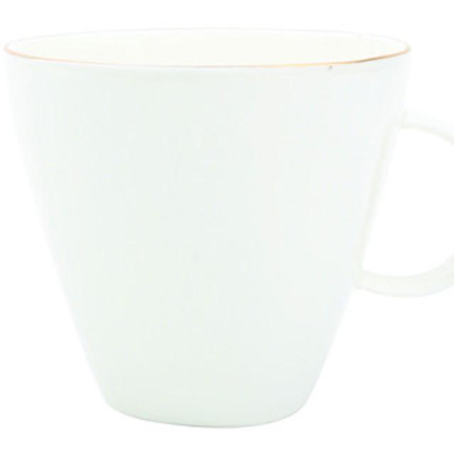 Abbesses Cup White in Gold