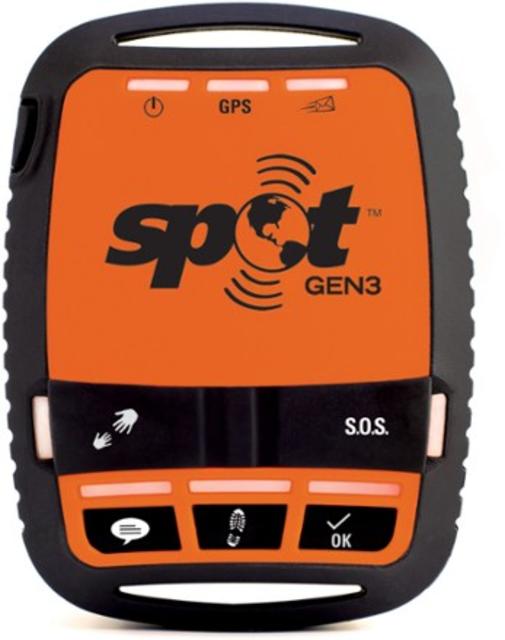 SPOT				        	Gen3 Satellite GPS Messenger