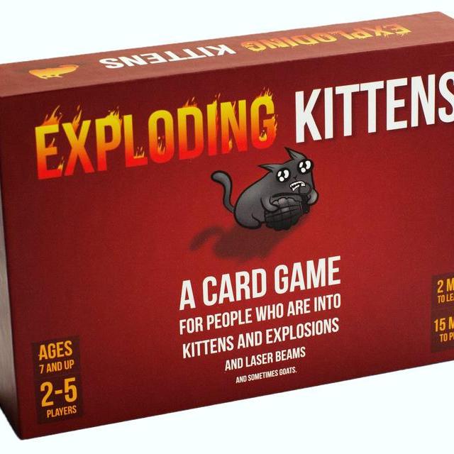 Exploding Kittens: A Card Game About Kittens and Explosions and Sometimes Goats