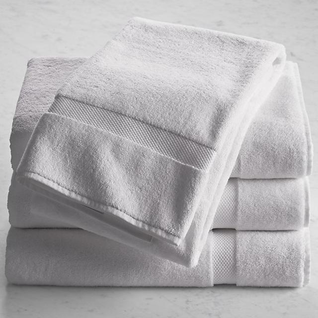 802-Gram Turkish Bath Towel (Pewter) - Set of 4