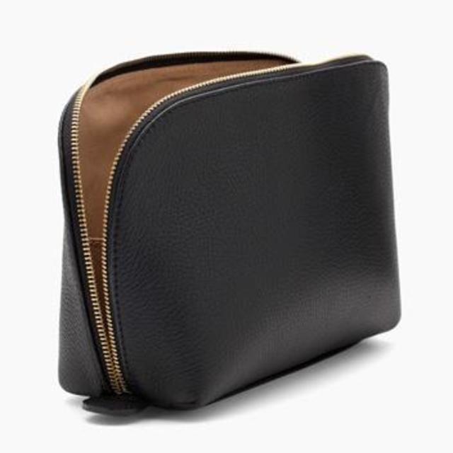 Leather Travel Case Set