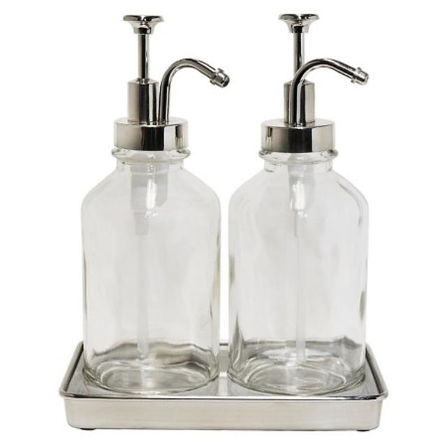 Threshold™ Double Soap Pump Oil Can - Clear
