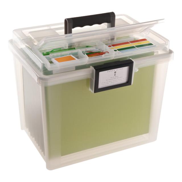 Weathertight Portable File Tote