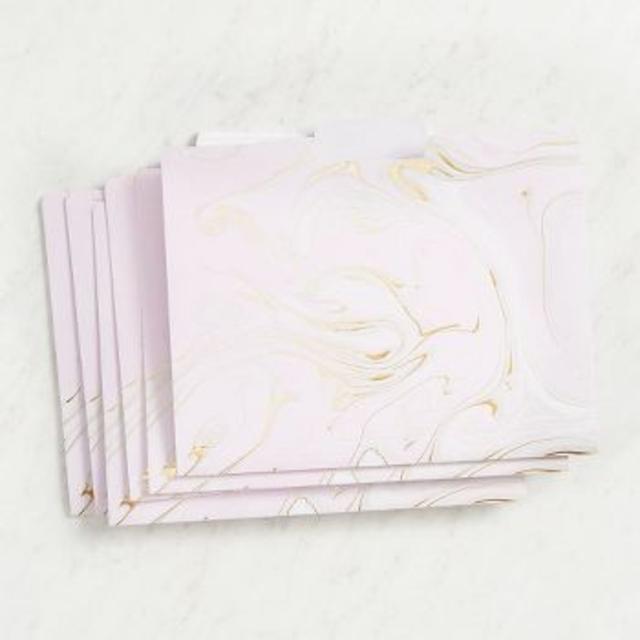 Blush Marble Filefolders