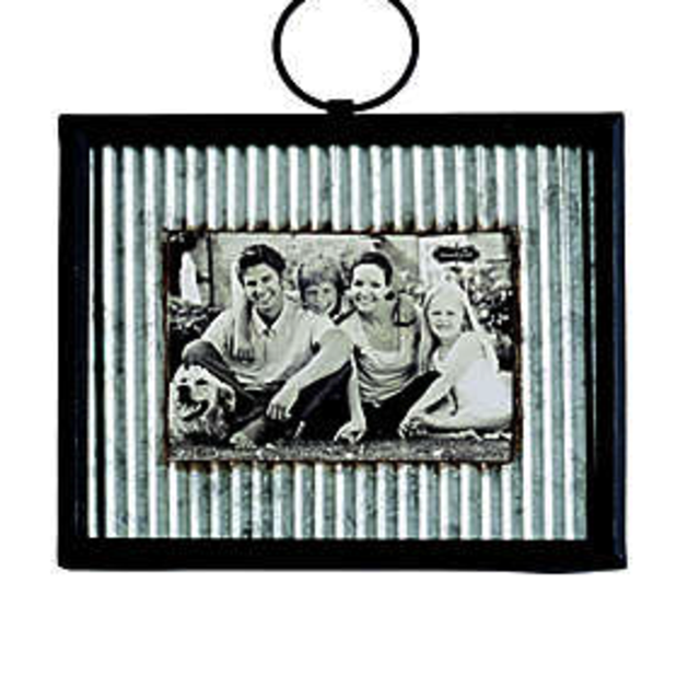 Mud Pie® Medium Corrugated Tin Frame