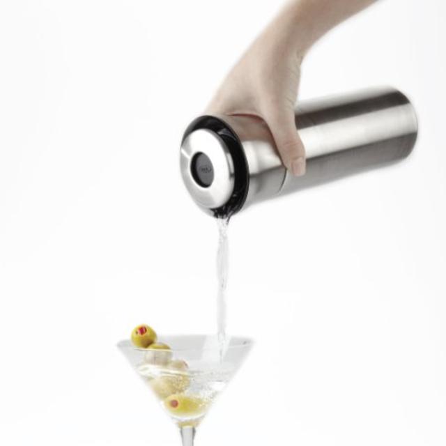 OXO Good Grips Press and Pour Insulated Cocktail Shaker