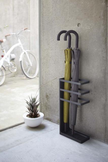 YAMAZAKI home Layer Umbrella Stand, Black