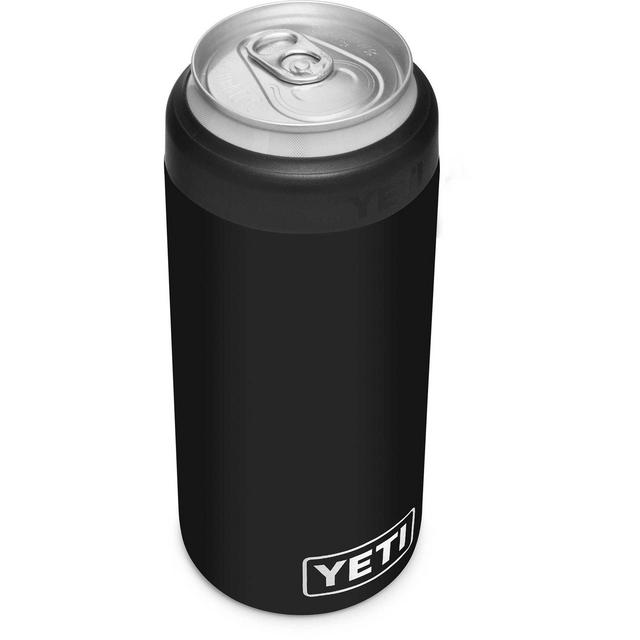 YETI Rambler 12 oz. Colster Slim Can Insulator- Black