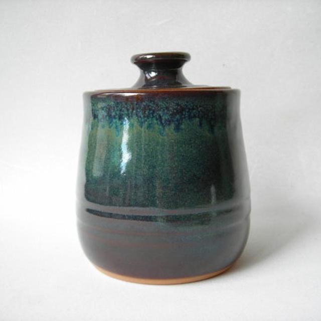 Pottery Salt Jar