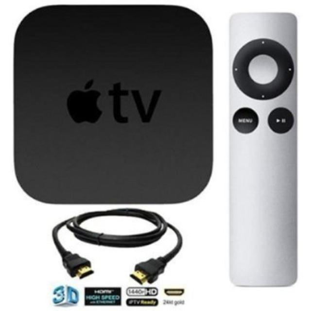 Apple TV Streaming Media Player Bundle including DeOrz High-Speed 3-Foot HDMI Cable