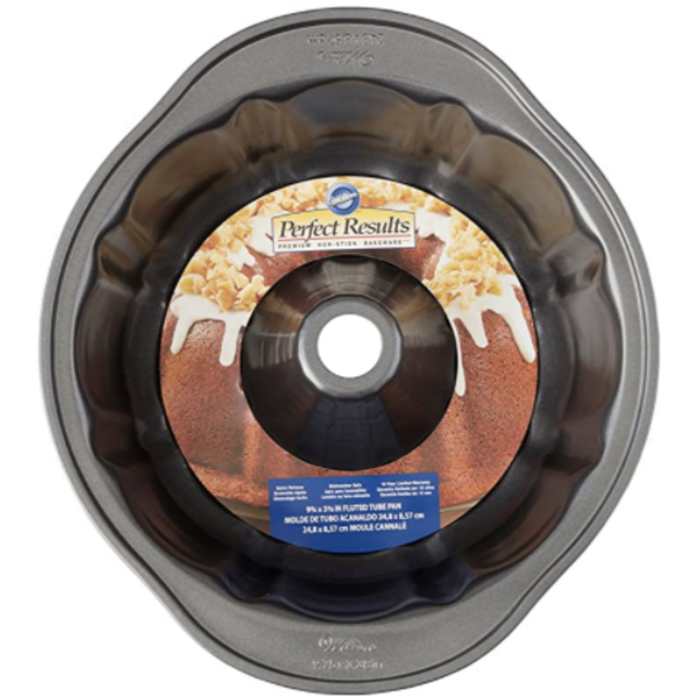 Wilton Perfect Results Premium Non-Stick 9-Inch Fluted Tube Pan