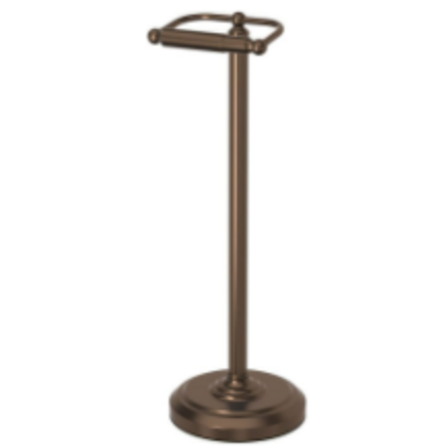 Pedestal Toilet Paper Holder, Bronze