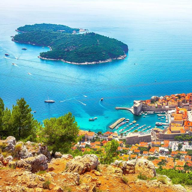 Boat ride to Lokrum island