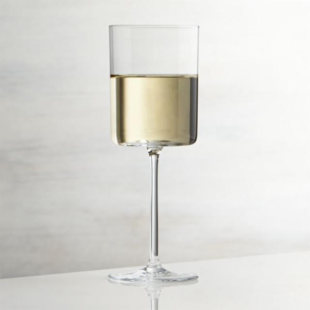 Edge White Wine Glass, Set of 6