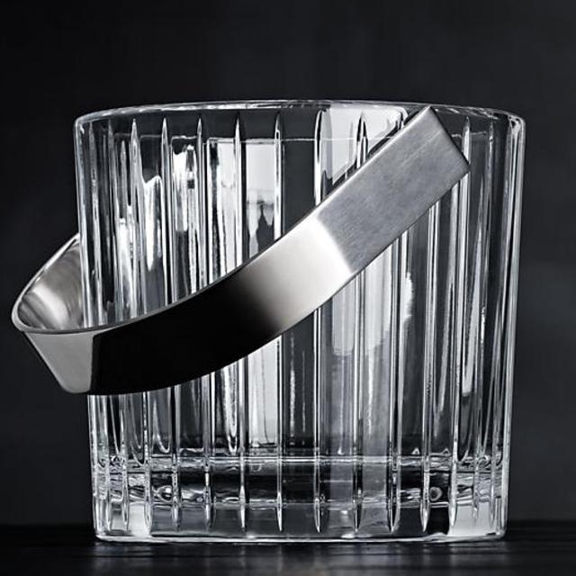 Boulevard Cut Crystal Ice Bucket