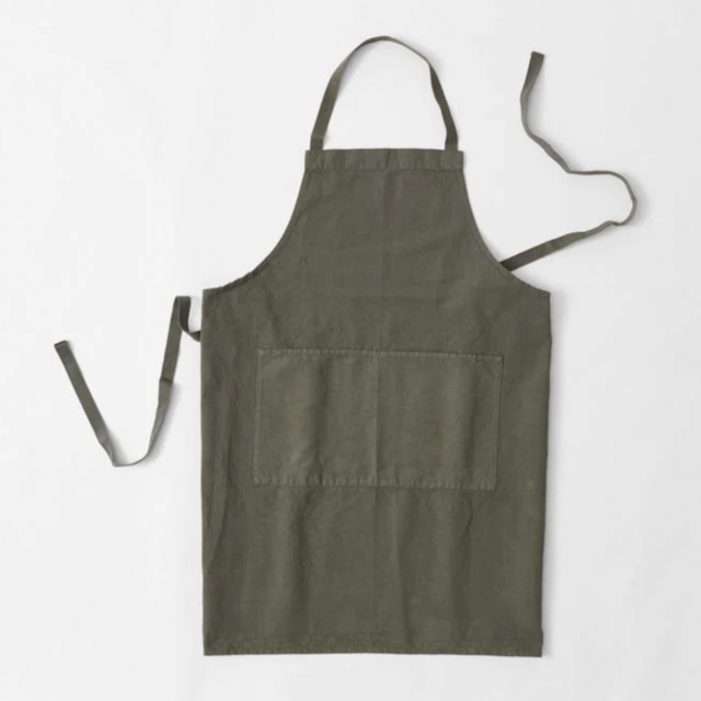 Metiers Bavette Olive Apron