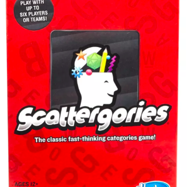 Scattergories Game