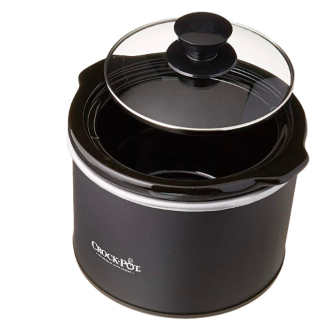 Crock-Pot SCR151 1-1/2-Quart Round Manual Slow Cooker, Black
