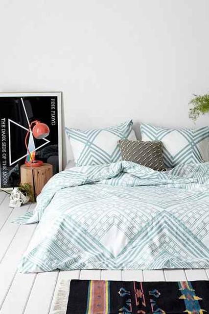 Magical Thinking Mirrored Sumatra Duvet Cover