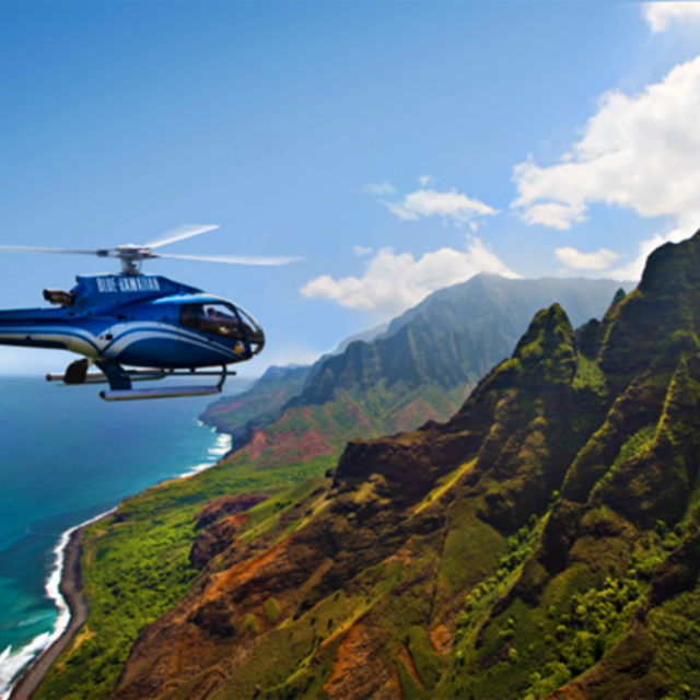 Kauai Helicopter Tour on our Honeymoon