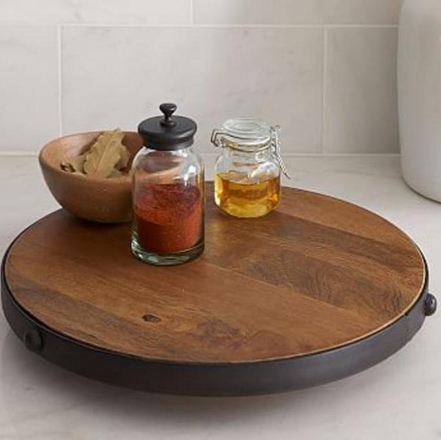 Vintage Blacksmith Lazy Susan