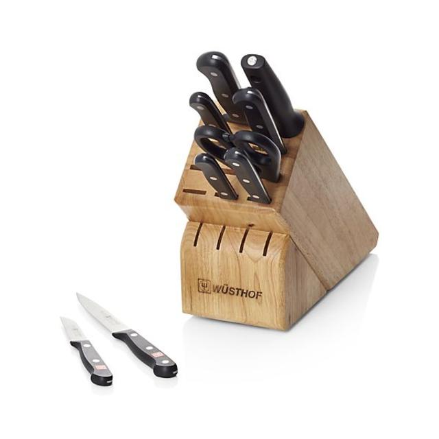 Wüsthof ® Gourmet 10-Piece Knife Set
