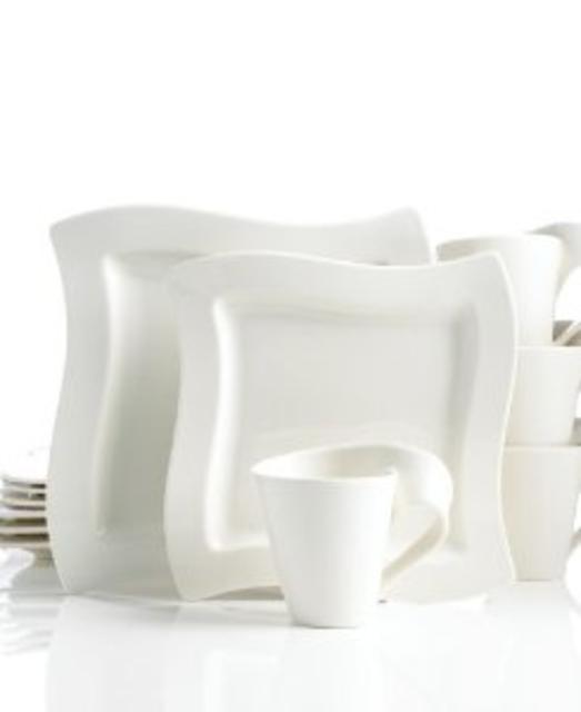 Villeroy & Boch New Wave 12-Piece Dinnerware Set, Service for 4