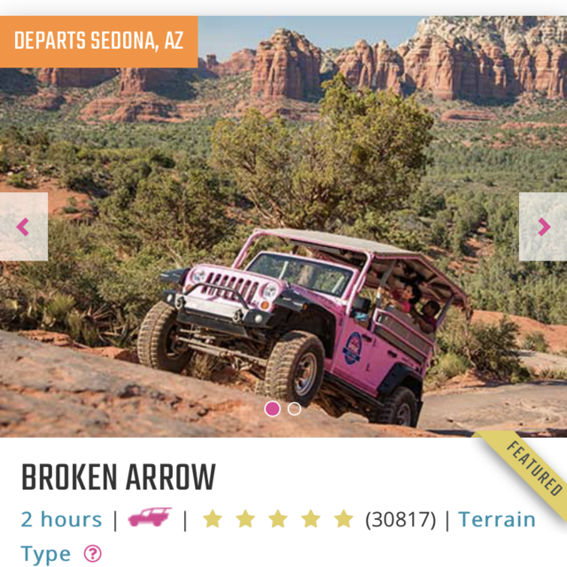 Pink Jeep Adventure Tours-Sedona, AZ