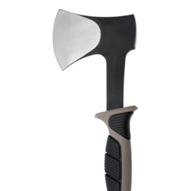 Berghoff EverSlice 12-Inch Axe Stainless Steel Blade, Soft Grib Handle Comfort & Blade Cover Storage Safety - Black