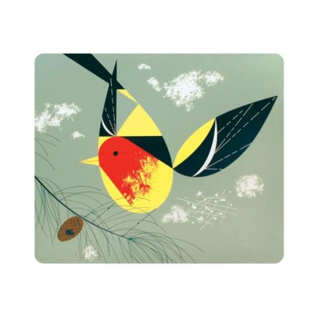 Oldham + Harper Western Tanager Coaster
