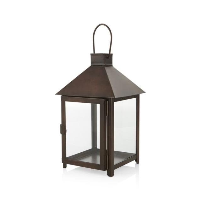 Knox Small Bronze Metal Lantern