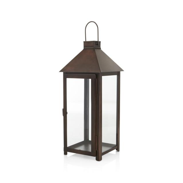 Knox Large Bronze Metal Lantern