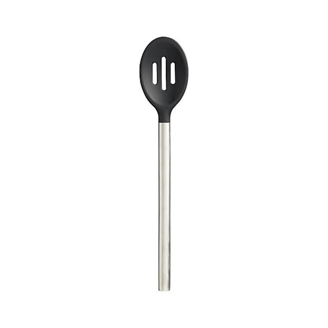 Tovolo ® Black Silicone Slotted Spoon