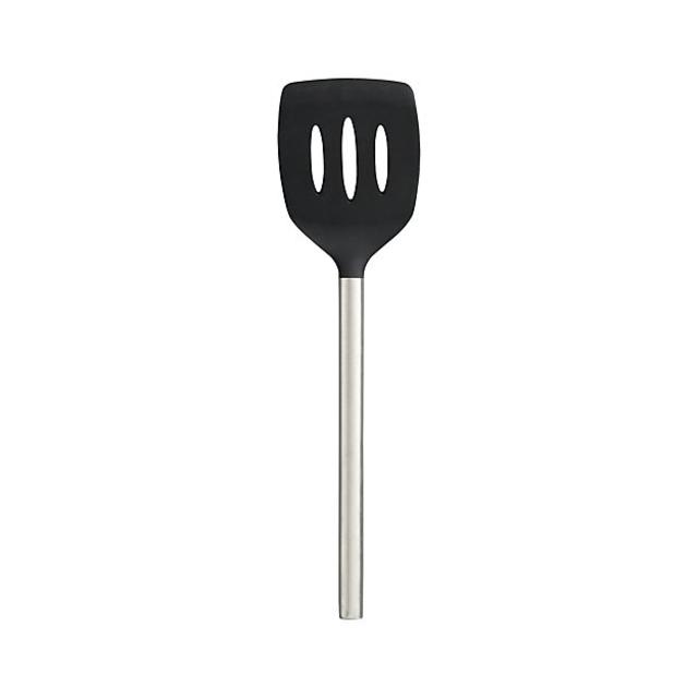Tovolo ® Black Silicone Slotted Turner