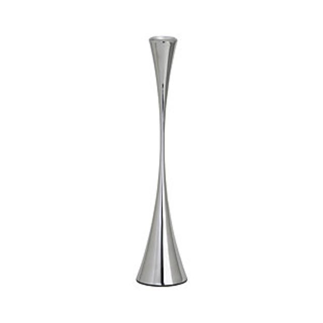 Arden Small Mirrored Stainless Steel Taper Candle Holder
