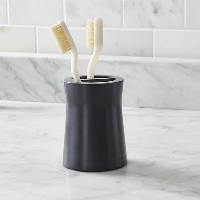 Forma Soapstone Toothbrush Holder