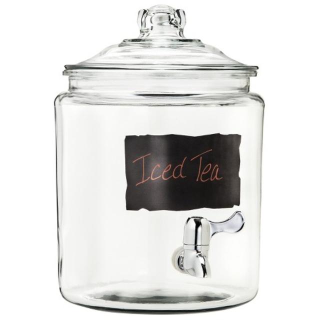 Anchor Hocking Beverage Dispenser with Chalkboard