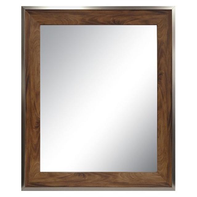 Threshold™ Decorative Wall Mirror - Antique Wood 