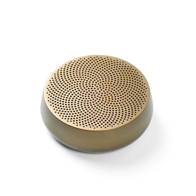 Gold bluetooth speaker