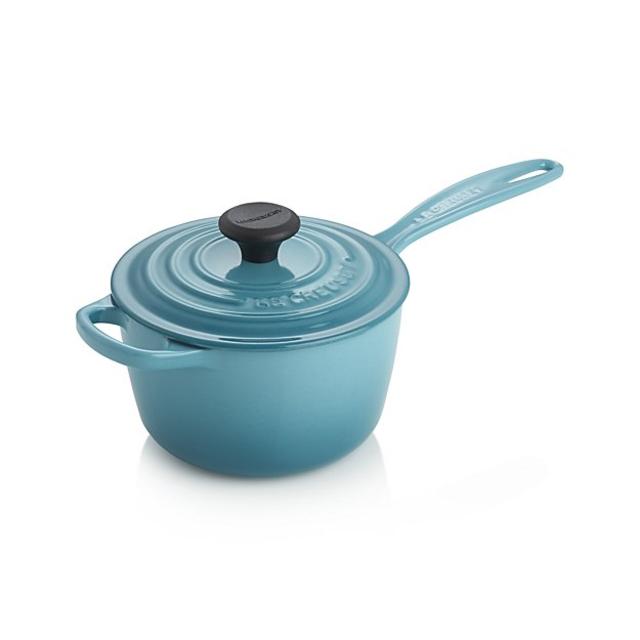 Le Creuset ® Signature 1.75-qt. Caribbean Saucepan with Lid