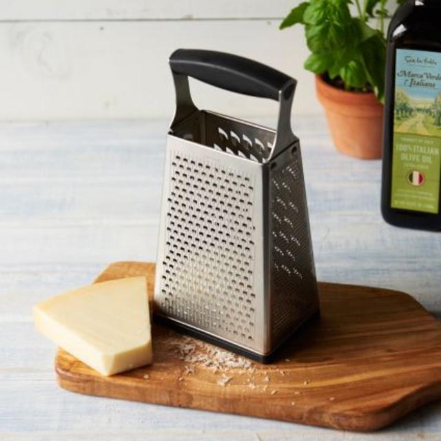 Cuisipro® 4-Sided Box Grater with Ginger Grater Base