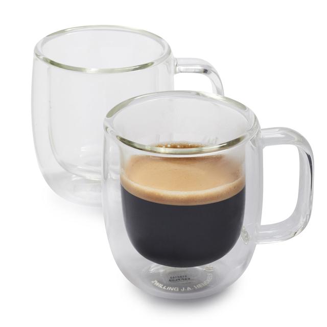 Zwilling J.A. Henckels Sorrento Plus Double-Wall Espresso Glasses, Set of 2