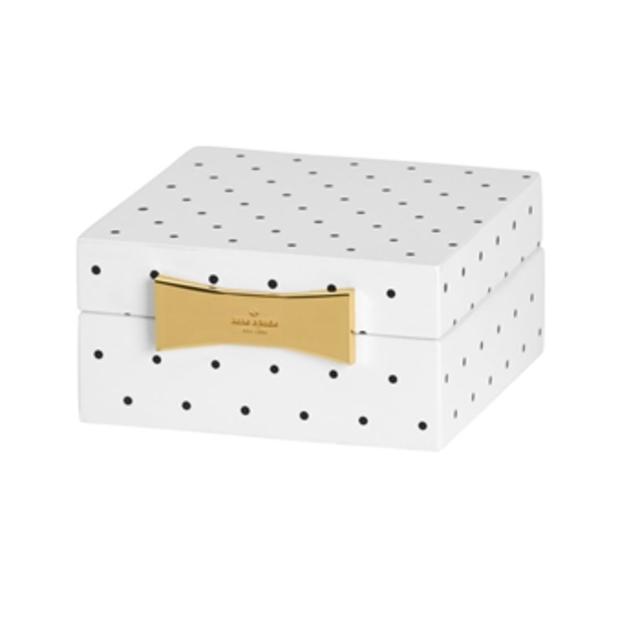 kate spade new york Garden Drive Lacquered Square Jewelry Box