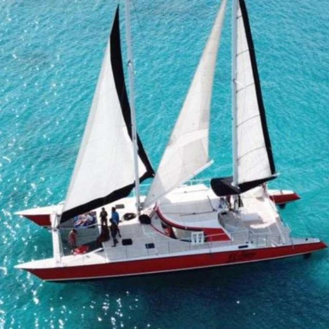 Catamaran adventure in Carlisle Bay